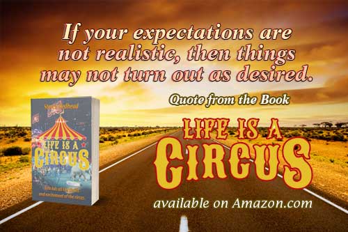 Life Is A Circus Book Quote