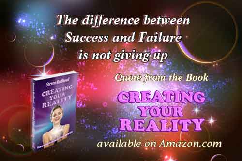 Creating Your Reality Book Quote - By Steven Redhead