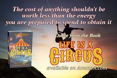 Life Is A Circus Book by Steven Redhead